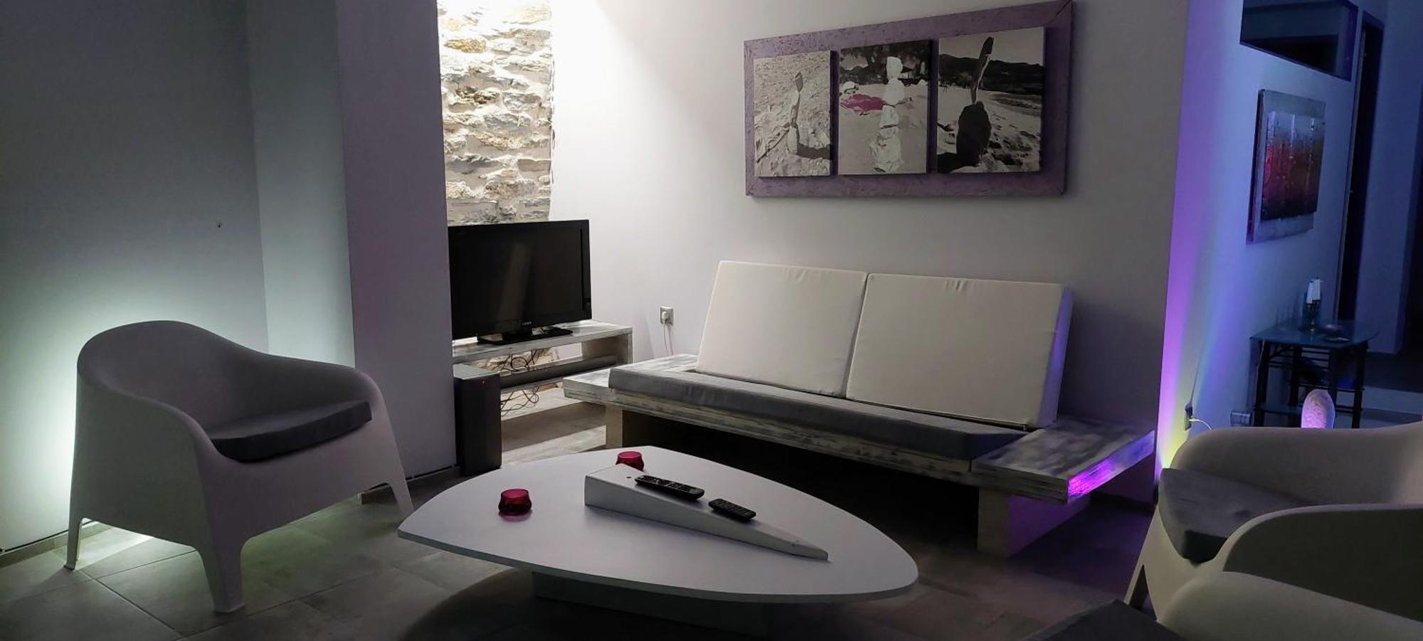 Apartment At Kiva-Villa, Kampi, Kea, Cyclades, Greece Ligia  Екстериор снимка